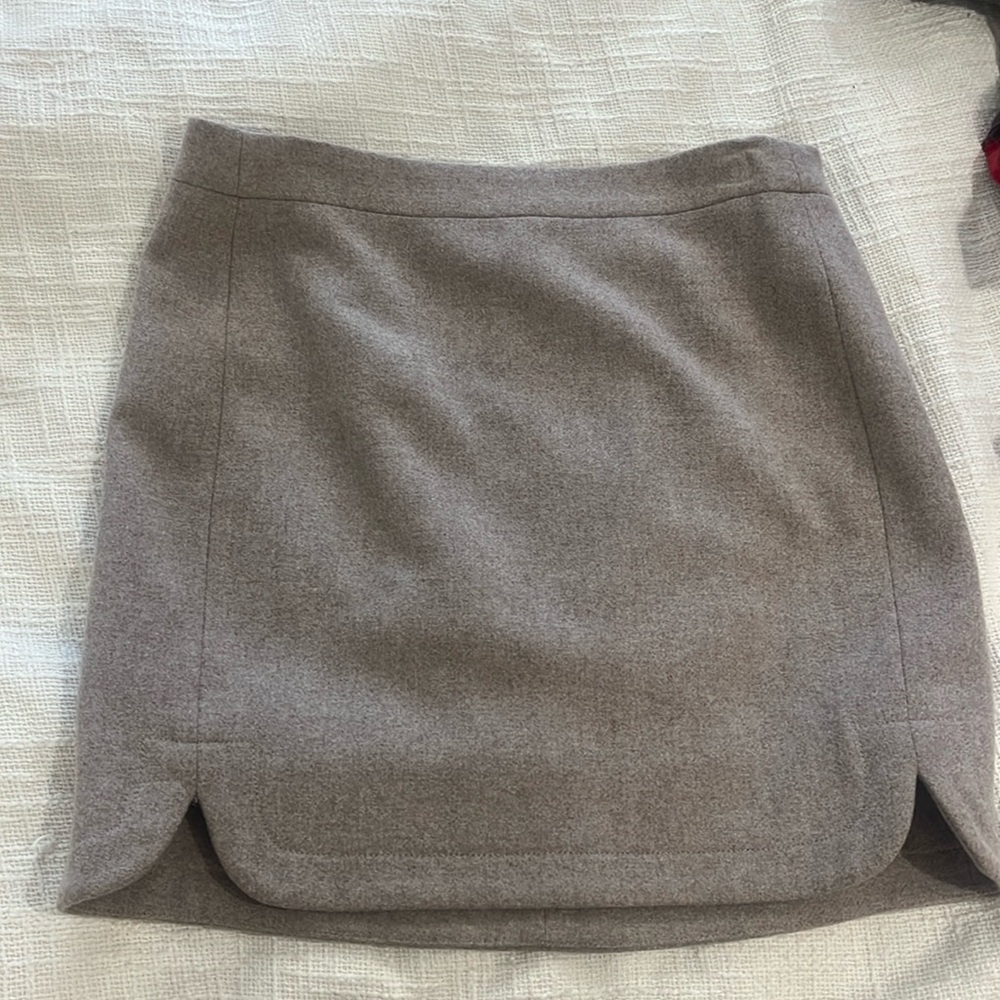 J. Crew Wool Mini Skirt size 2
